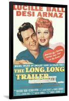 The Long, Long Traile, Desi Arnaz, Lucille Ball, 1954-null-Framed Poster