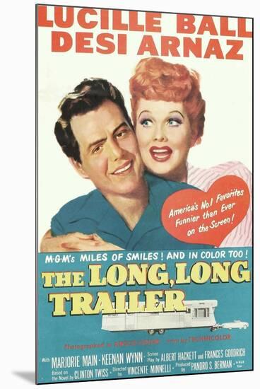 The Long, Long Traile, Desi Arnaz, Lucille Ball, 1954-null-Mounted Poster