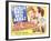 The Long, Long Trailer, Lucille Ball, Desi Arnaz on title lobbycard, 1954-null-Framed Art Print