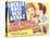 The Long, Long Trailer, Lucille Ball, Desi Arnaz on title lobbycard, 1954-null-Stretched Canvas