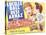 The Long, Long Trailer, Lucille Ball, Desi Arnaz on title lobbycard, 1954-null-Stretched Canvas