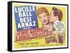 The Long Long Trailer, UK Movie Poster, 1954-null-Framed Stretched Canvas