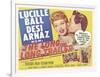 The Long Long Trailer, UK Movie Poster, 1954-null-Framed Art Print