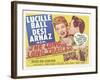 The Long Long Trailer, UK Movie Poster, 1954-null-Framed Art Print