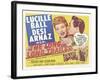 The Long Long Trailer, UK Movie Poster, 1954-null-Framed Art Print