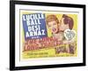 The Long Long Trailer, UK Movie Poster, 1954-null-Framed Art Print