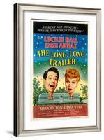 The Long Long Trailer-null-Framed Art Print