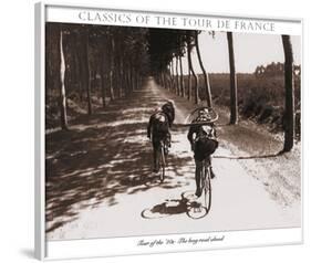 The Long Road Ahead-Presse ’E Sports-Framed Art Print