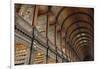 The Long Room in the library of Trinity College, Dublin, Republic of Ireland, Europe-Nigel Hicks-Framed Photographic Print