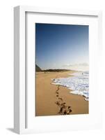 The Long Stretches of Beach, Polihale State Beach Park, Kauai, Hawaii-Micah Wright-Framed Photographic Print