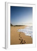The Long Stretches of Beach, Polihale State Beach Park, Kauai, Hawaii-Micah Wright-Framed Photographic Print