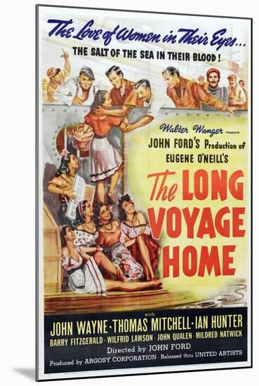 The Long Voyage Home, 1940, Directed by John Ford-null-Mounted Giclee Print
