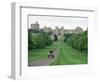 The Long Walk and Windsor Castle, Windsor, Berkshire, England, United Kingdom-Adam Woolfitt-Framed Photographic Print