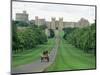 The Long Walk and Windsor Castle, Windsor, Berkshire, England, United Kingdom-Adam Woolfitt-Mounted Photographic Print