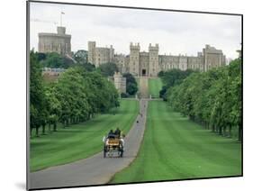 The Long Walk and Windsor Castle, Windsor, Berkshire, England, United Kingdom-Adam Woolfitt-Mounted Photographic Print