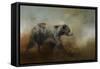 The Long Walk Home-Jai Johnson-Framed Stretched Canvas