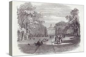 The Long Walk, Windsor, from The Illustrated London News, 14th November 1846-null-Stretched Canvas