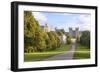 The Long Walk with Windsor Castle in the Background, Windsor, Berkshire, England-Charlie Harding-Framed Photographic Print