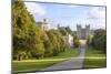 The Long Walk with Windsor Castle in the Background, Windsor, Berkshire, England-Charlie Harding-Mounted Photographic Print