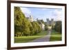 The Long Walk with Windsor Castle in the Background, Windsor, Berkshire, England-Charlie Harding-Framed Photographic Print