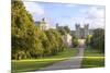 The Long Walk with Windsor Castle in the Background, Windsor, Berkshire, England-Charlie Harding-Mounted Photographic Print