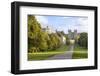 The Long Walk with Windsor Castle in the Background, Windsor, Berkshire, England-Charlie Harding-Framed Premium Photographic Print