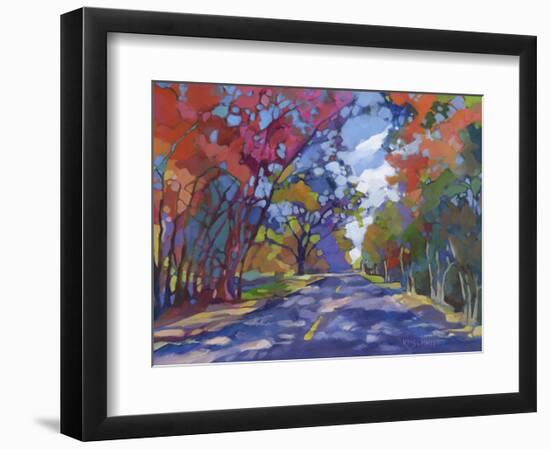 The Long Way Home-Karen Mathison Schmidt-Framed Art Print