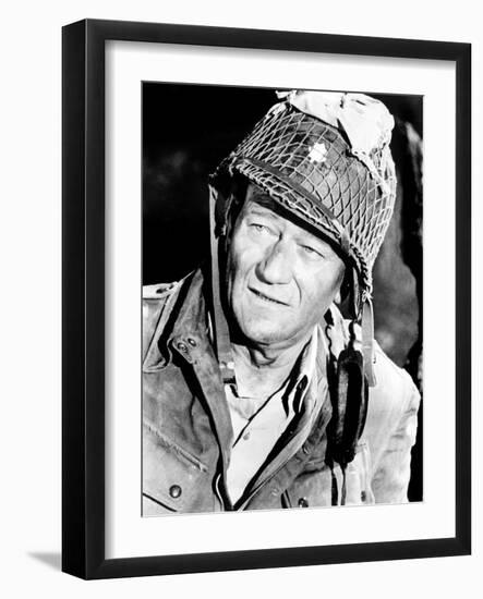 The Longest Day, John Wayne, 1962-null-Framed Photo