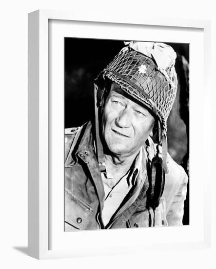 The Longest Day, John Wayne, 1962-null-Framed Photo