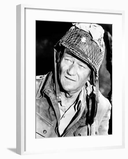 The Longest Day, John Wayne, 1962-null-Framed Photo