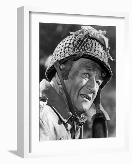 The Longest Day, John Wayne, 1962-null-Framed Photo