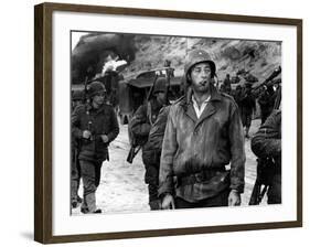 The Longest Day, Robert Mitchum, 1962-null-Framed Photo