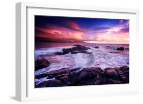 The Longest Wave-Philippe Sainte-Laudy-Framed Photographic Print