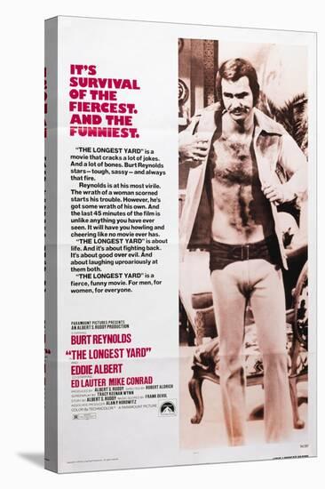 The Longest Yard, Burt Reynolds, 1974-null-Stretched Canvas