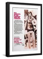 The Longest Yard, Burt Reynolds, 1974-null-Framed Art Print