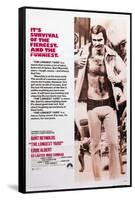 The Longest Yard, Burt Reynolds, 1974-null-Framed Stretched Canvas