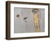 The Longing for Happiness, from the Beethoven Frieze', 1902 (Fresco)-Gustav Klimt-Framed Giclee Print