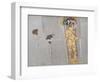 The Longing for Happiness, from the Beethoven Frieze', 1902 (Fresco)-Gustav Klimt-Framed Giclee Print