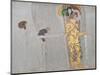 The Longing for Happiness, from the Beethoven Frieze', 1902 (Fresco)-Gustav Klimt-Mounted Giclee Print