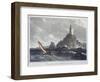 'The Longships Lighthouse off the Lands End, Cornwall', 1814-William Daniell-Framed Giclee Print