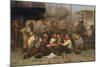 The Longshoremen's Noon, 1879-John George Brown-Mounted Giclee Print