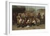 The Longshoremen's Noon, 1879-John George Brown-Framed Giclee Print