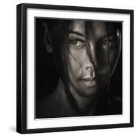 The Look-Ivan Lee-Framed Photographic Print