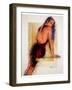 The Look-null-Framed Giclee Print