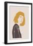 The Look-Militza Schwartz-Framed Art Print