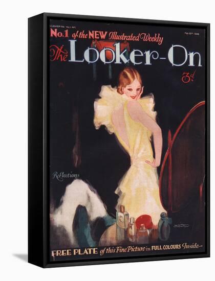 The Looker-on, First Issue Portraits Make-Up Magazine, UK, 1929-null-Framed Stretched Canvas