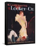 The Looker-on, First Issue Portraits Make-Up Magazine, UK, 1929-null-Framed Stretched Canvas