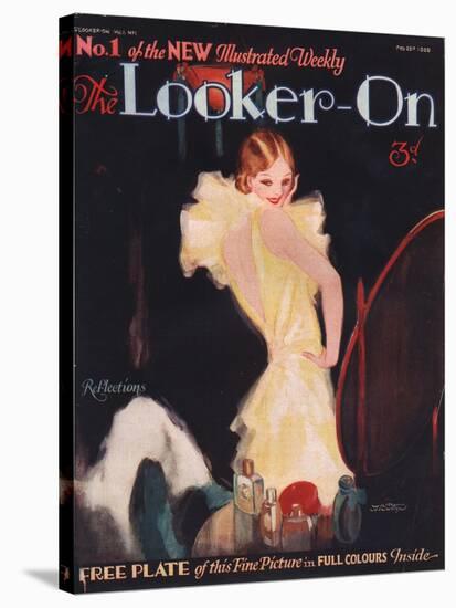 The Looker-on, First Issue Portraits Make-Up Magazine, UK, 1929-null-Stretched Canvas