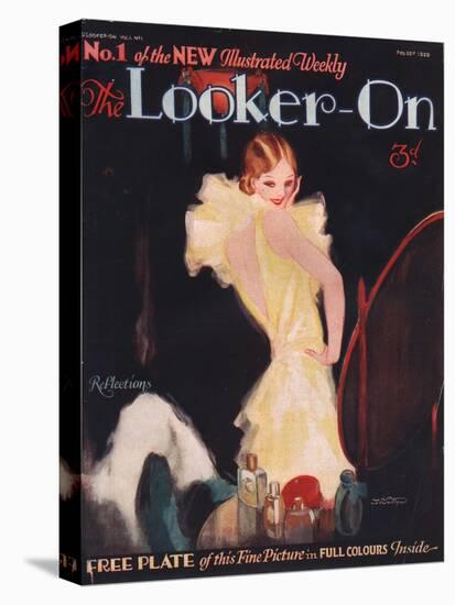 The Looker-on, First Issue Portraits Make-Up Magazine, UK, 1929-null-Stretched Canvas