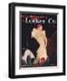 The Looker-on, First Issue Portraits Make-Up Magazine, UK, 1929-null-Framed Premium Giclee Print